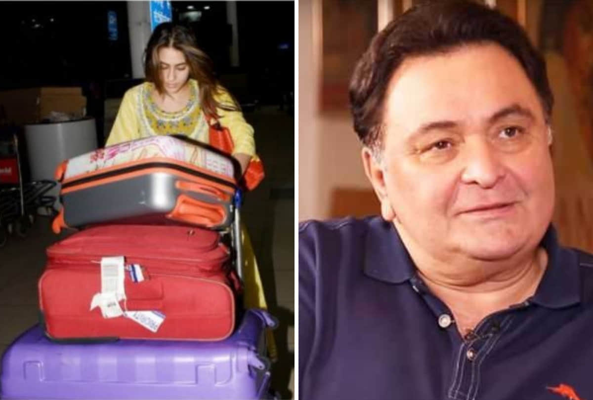 Sara Ali Khan carried her own luggage at airport rishi kapoor praises her