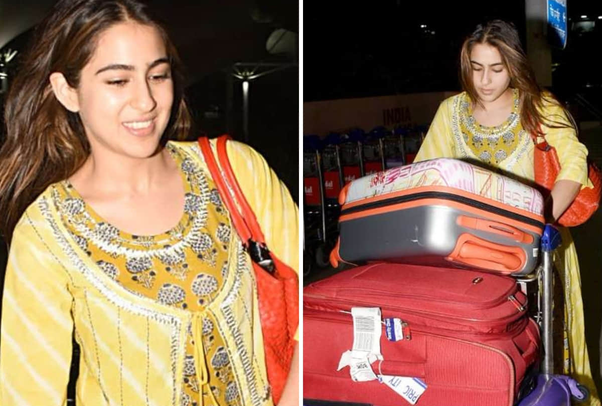 Sara Ali Khan carried her own luggage at airport rishi kapoor praises her