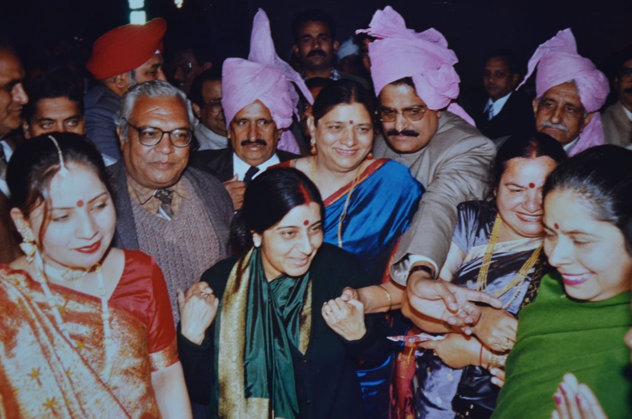 shusma swaraj in karnal