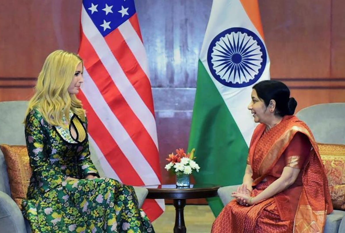 Ivanka Trump saya, Sushma Swaraj Was a Champion for Women in India and Across the Globe