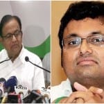 पी चिदंबरम-कार्ति चिदंबरम (फाइल फोटो)
