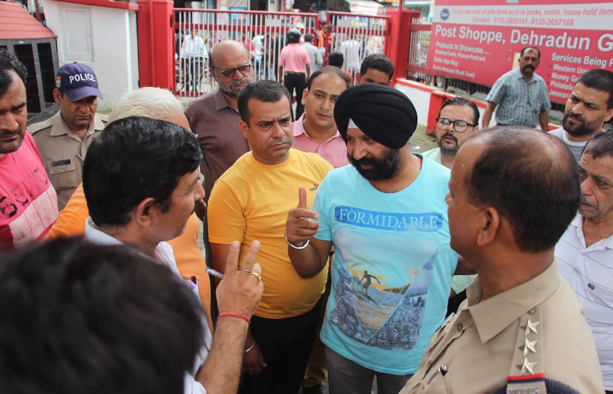Uproar over lack of parking in post office