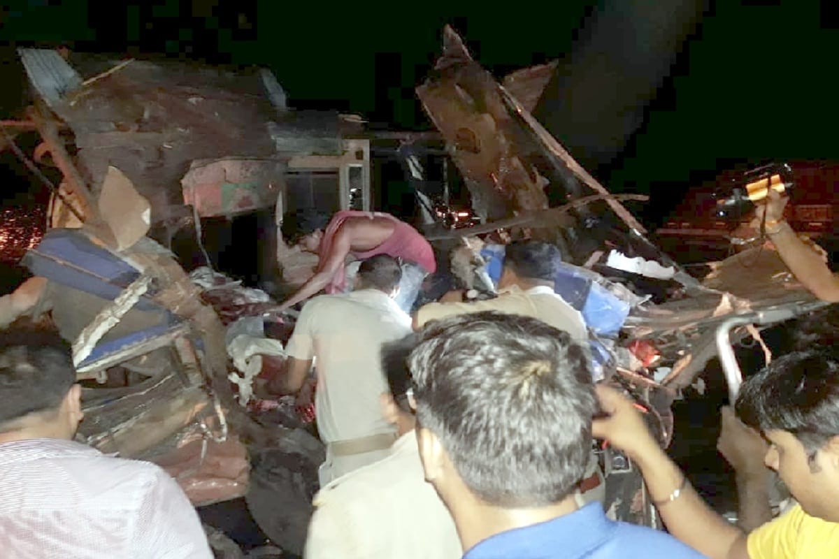Five people killed in road accident at Bijnor city of Uttar Pradesh