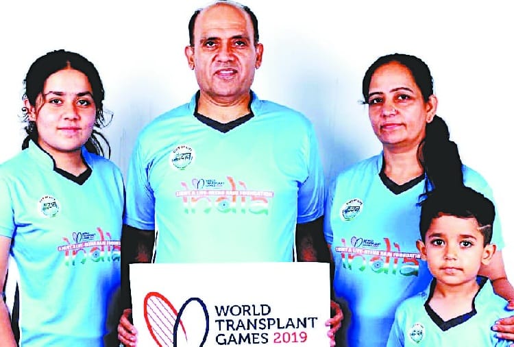 chandigarh couple will participate in world transplant games, wife donated liver to husband