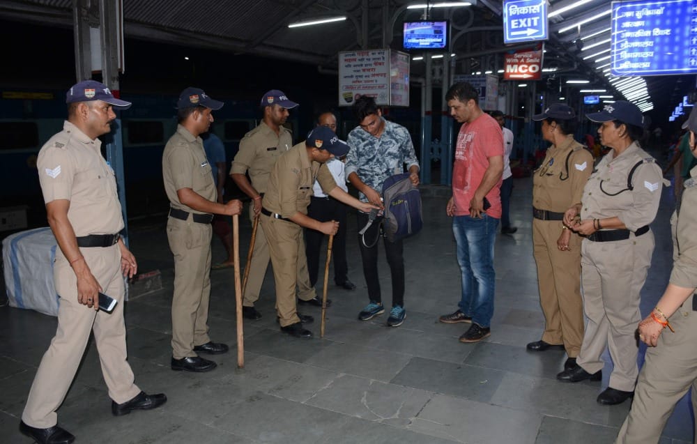 Haryana Police increased security around railway stations after Jaish-e-Mohammed threat