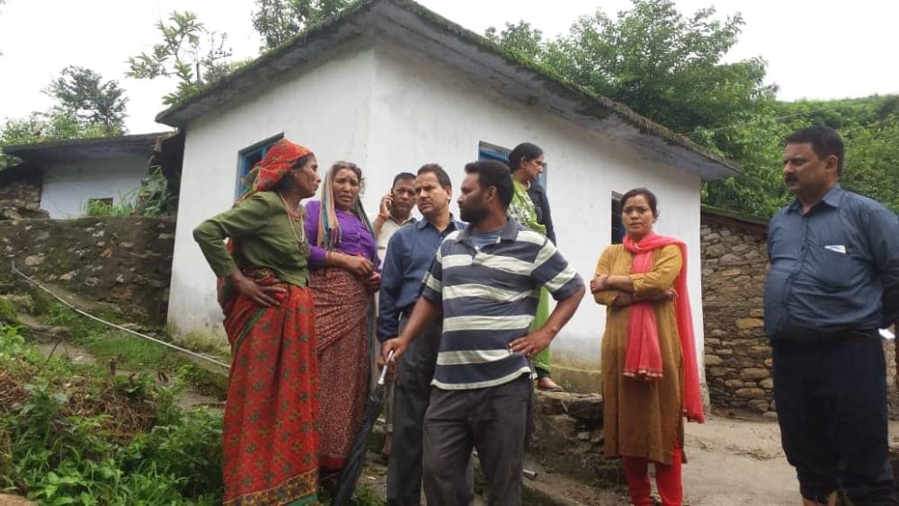 Disaster After cloud burst in chamoli uttarakhand
