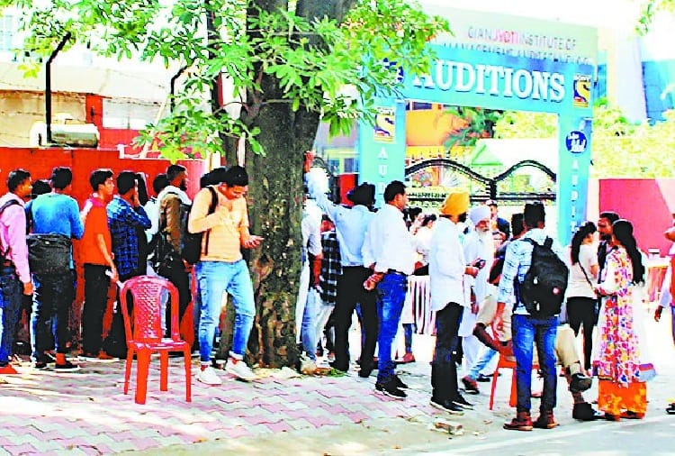 Indian Idol auditions in mohali