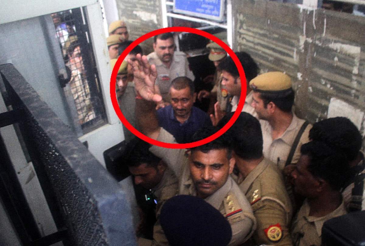 unnao assault case sengar and others framed in victim father murder and arms act