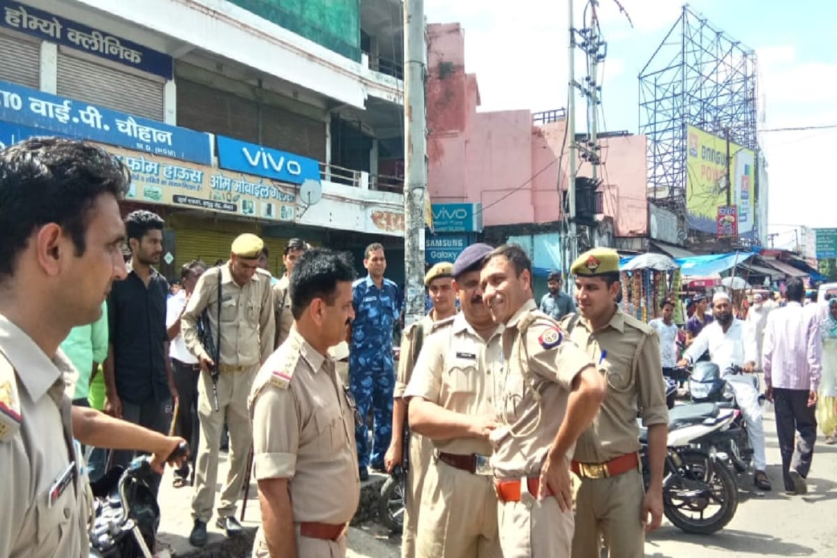 Police raid in city and five businessmen have been detained
