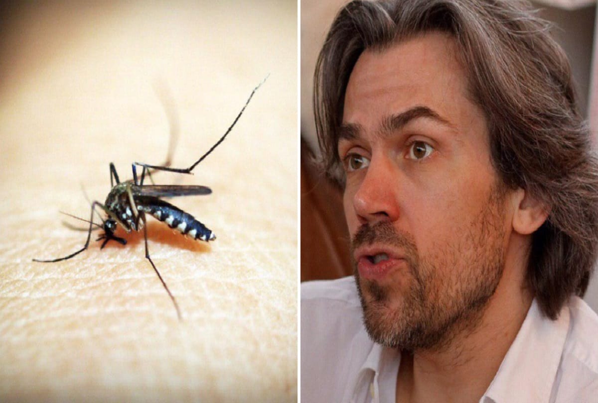 French animal rights activist urges people to allow mosquitoes to bite them