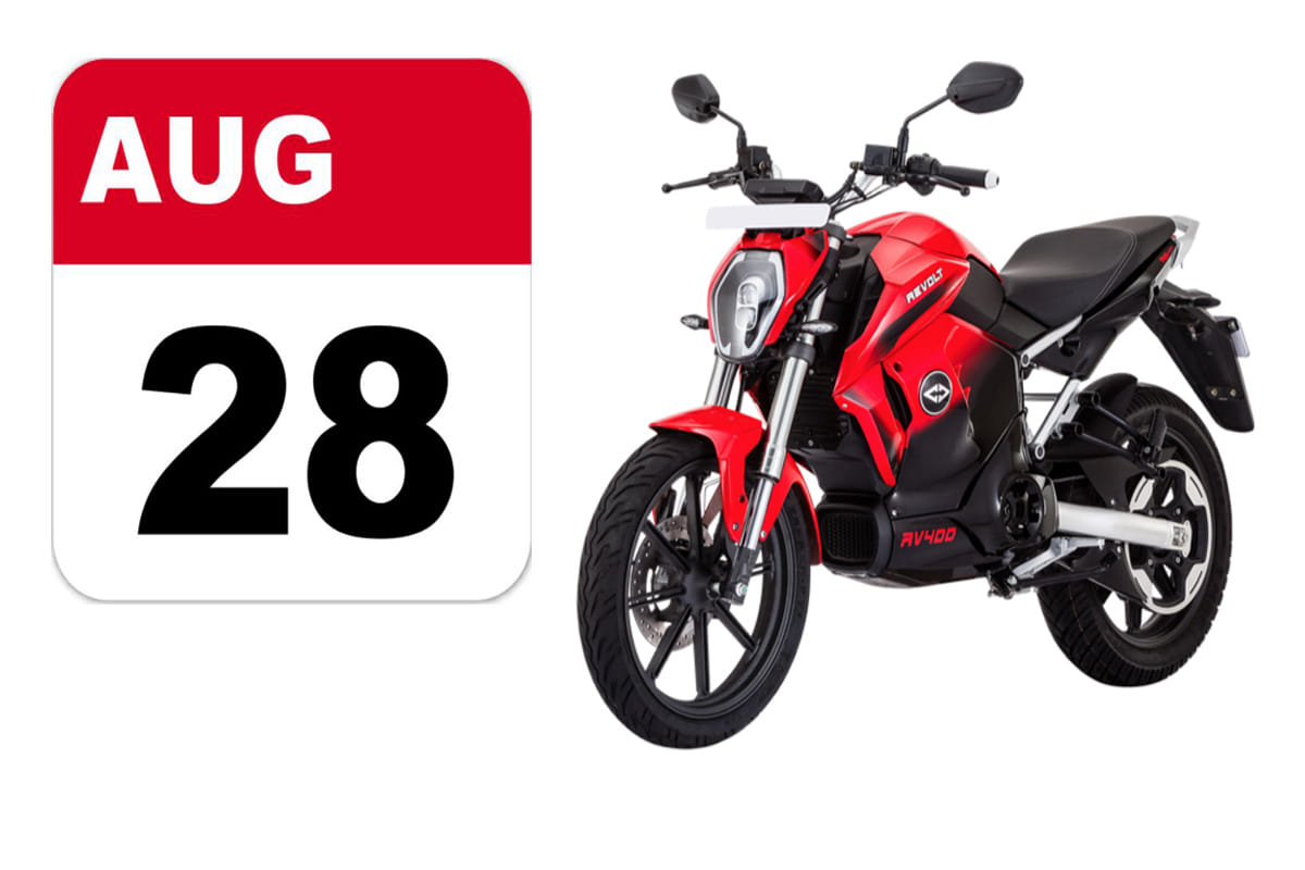 Revolt RV400 electric motorcycle to launch on 28 August mileage 156 km on full charge