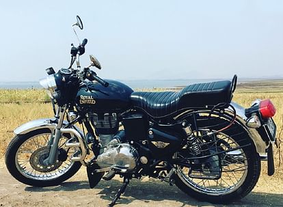 Royal enfield bullet discount on road price