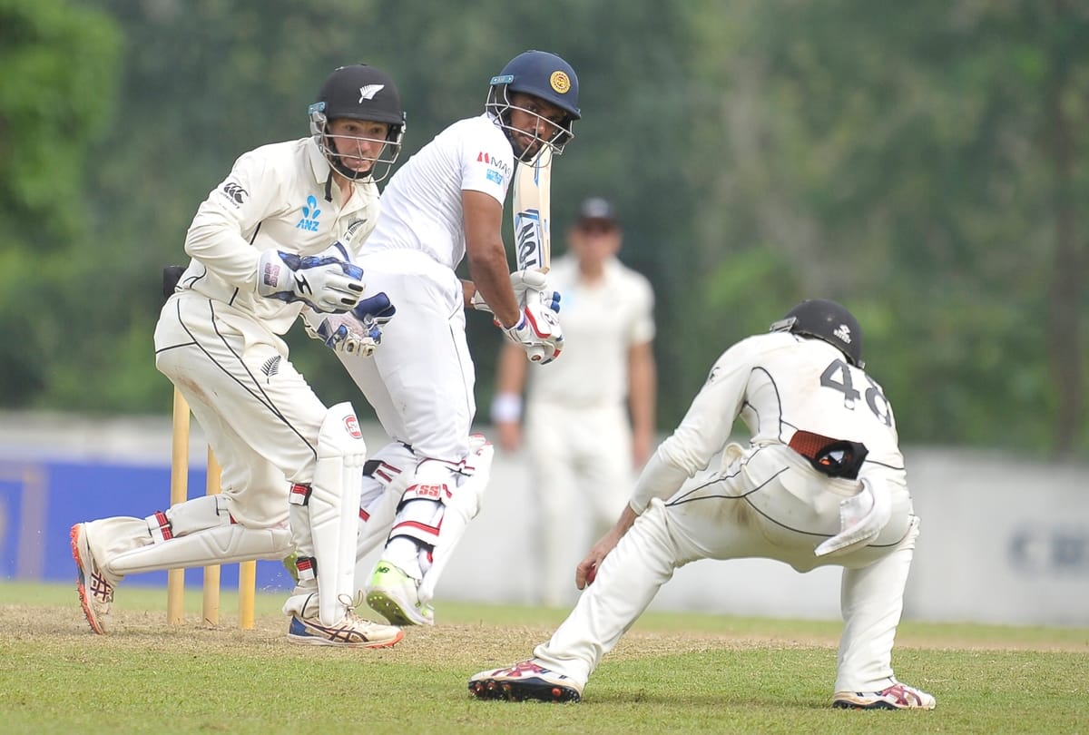 PHOTOS: Kane Williamson Celebrates Birthday Cake Brought By Sri Lanka Fans