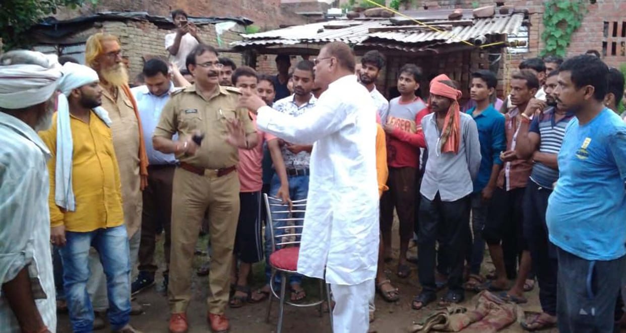 Foodstuff of 15 lakhs ash from warehouse fire