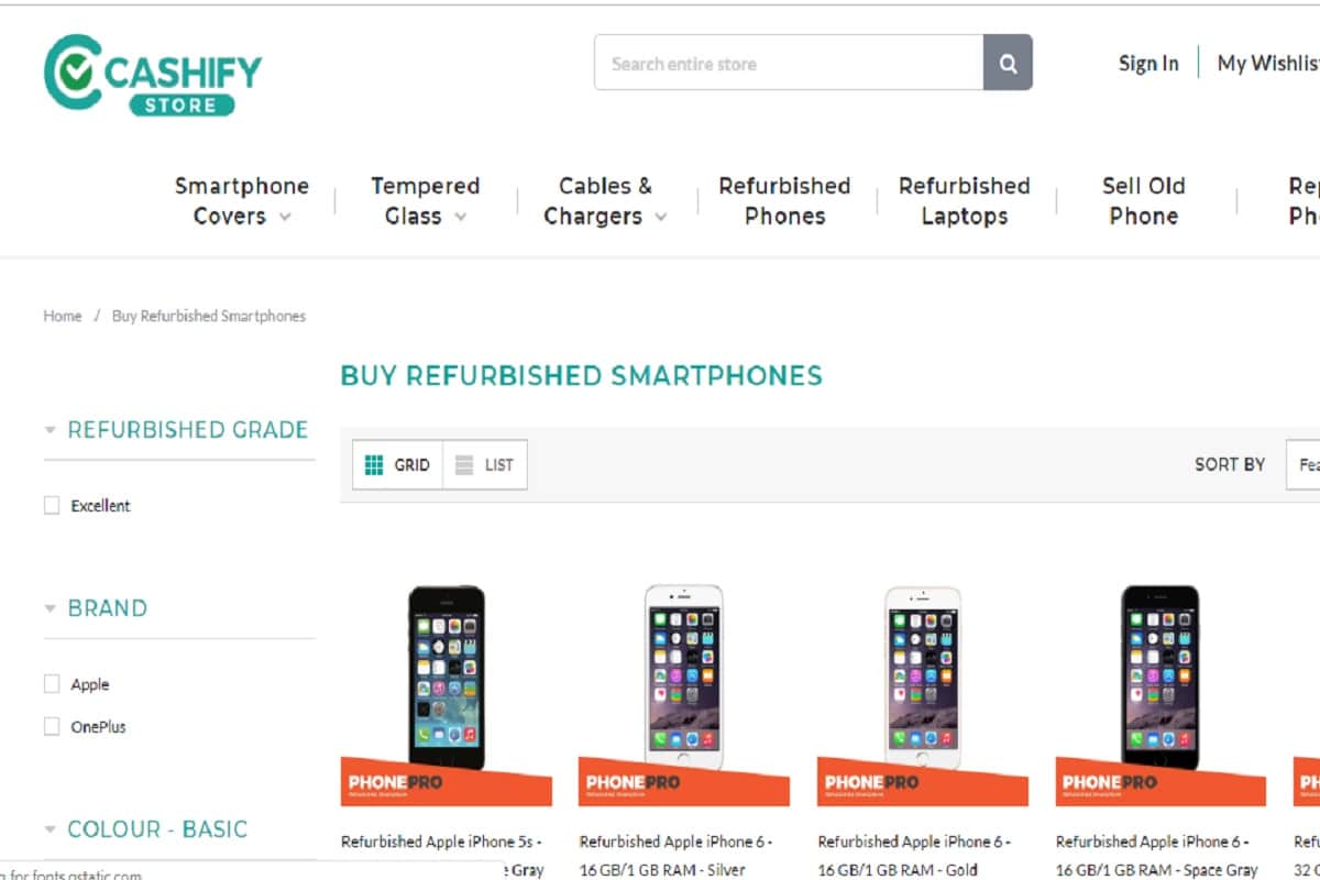 buy second hand smartphone from these websites