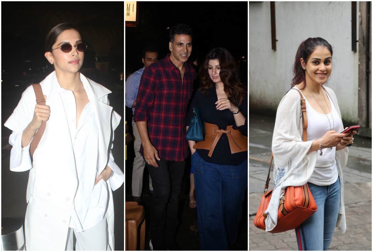 Akshay Kumar to Deepika Padukone celebrity spotted in Mumbai