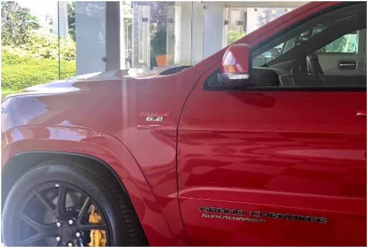 Meet MS Dhoni new Red Beast car Wife Sakshi shares picture of new car