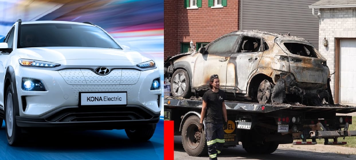 Hyundai Kona and tesla Model s electric cars Catching the Fire often, Are they really safe?