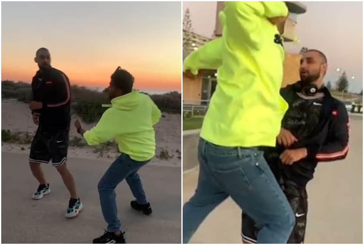 Singer guru randhawa Slow Motion fighting video on instagram is viral