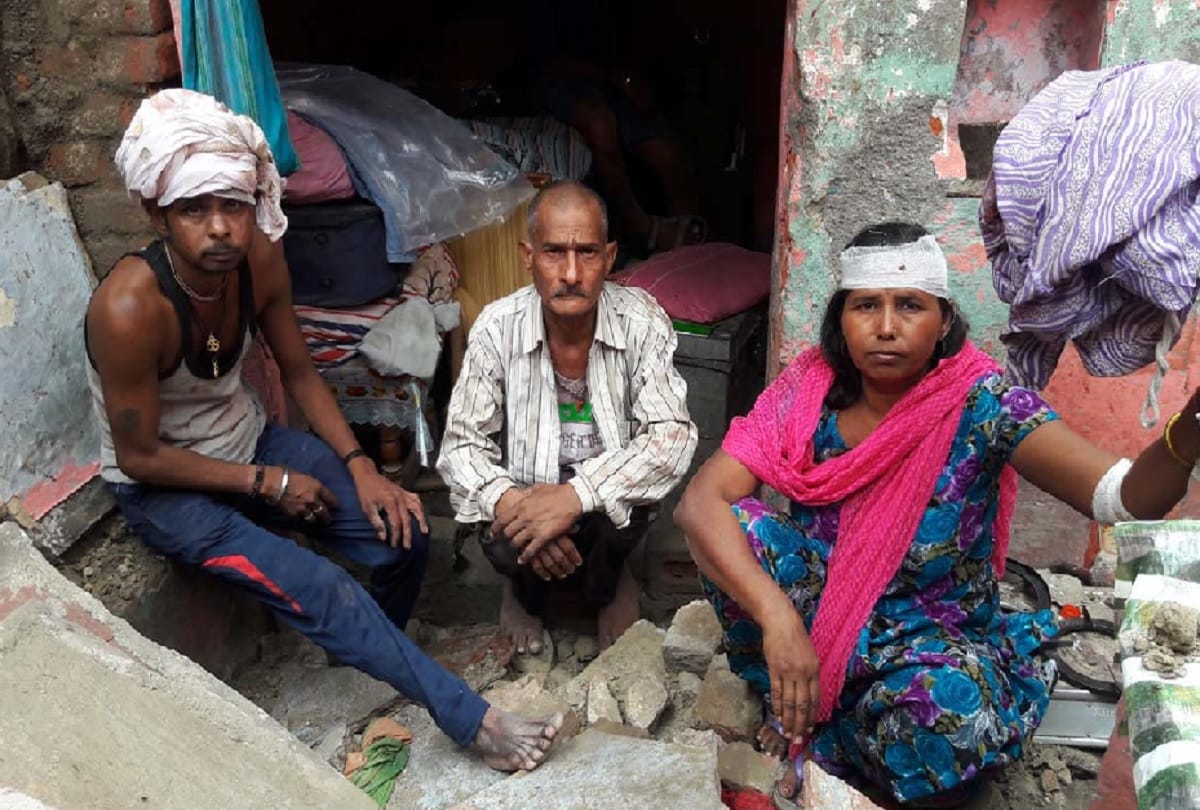 House collapses due to rain in Khurja of Bulandshahr