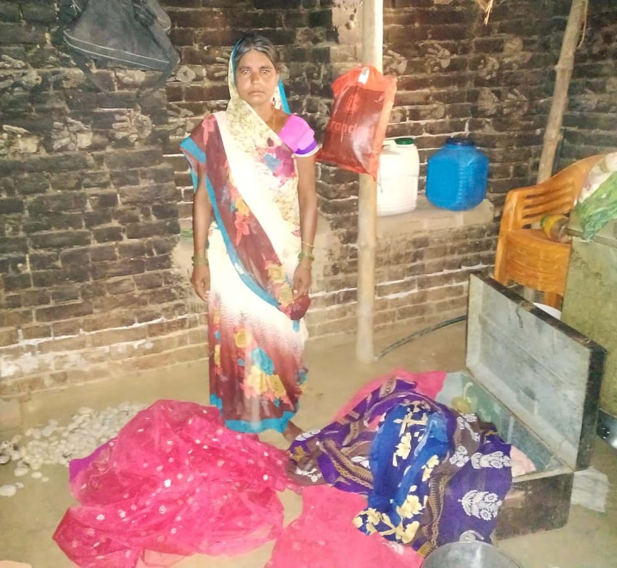Women accused police of sabotage during the raid