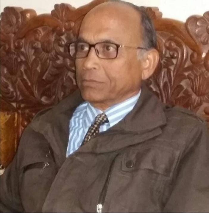Scooty rider retired professor dies due to truck collision