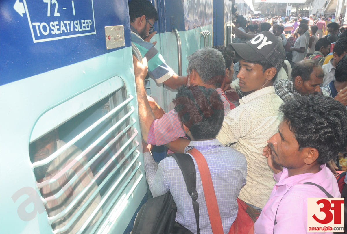 fice thousand people came from kashmir valley retired to their home from special train from jammu