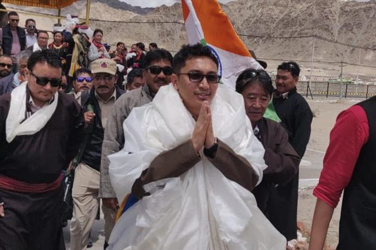 Jamyang Tsering Namgyal said Ladakh is an integral part of India, Ladakh is being discus sed in UN