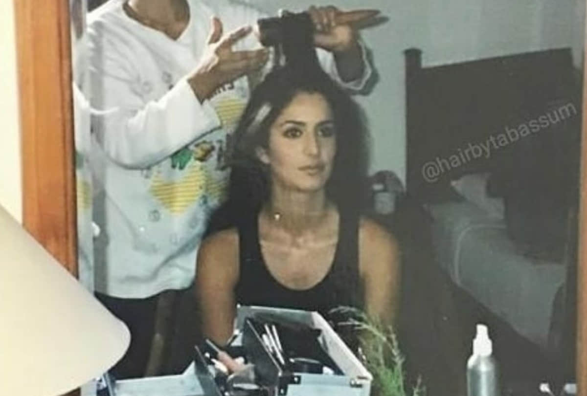 Katrina Kaif 2005 photo from Telugu film sets goes viral on social media