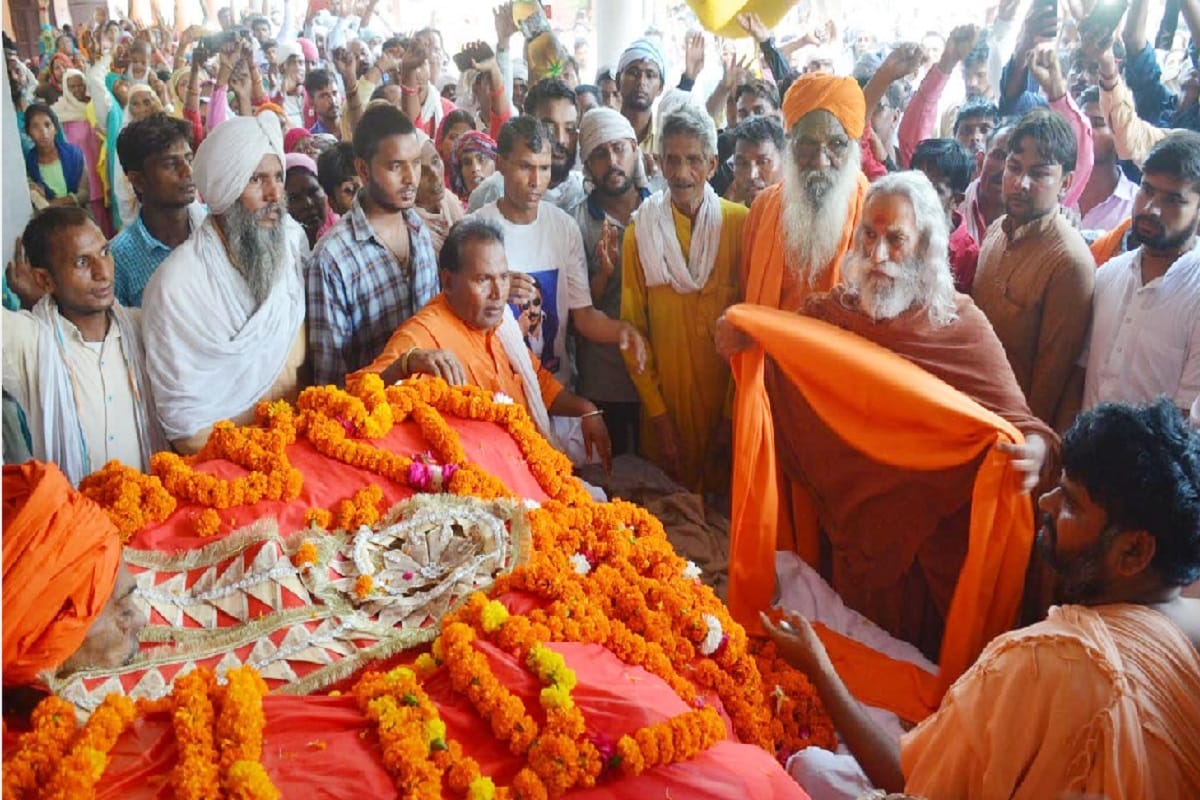 Death of sant shiromani swami samandas maharaj ji in Muzaffarnagar