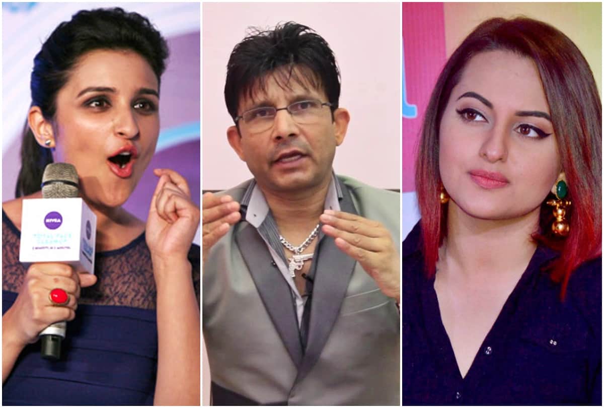 KRK kamal rashid khan Tweet on Sonakshi Sinha and parineeti Chopra