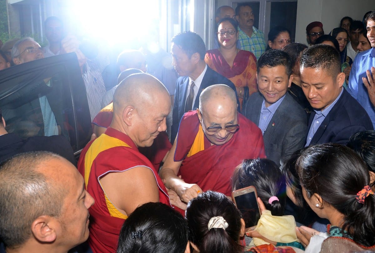Dalai Lama in Hamirpur Himachal Pradesh