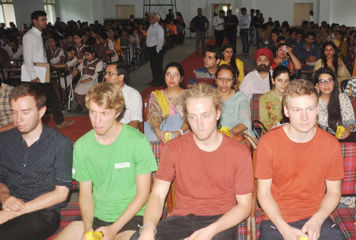 international conference on natural resources management  in vallabh govt college mandi himachal