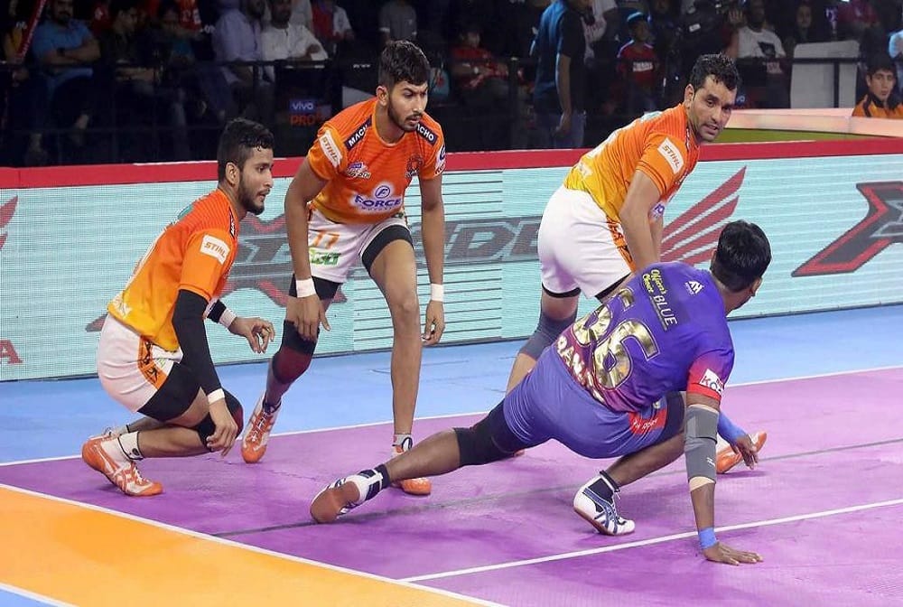 pro kabaddi 2019: Tamil Thalaivas, Dabang Delhi win to beat Gujarat Fortunegiants and Puneri Paltan