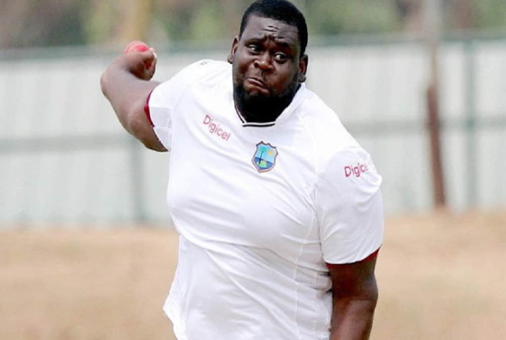 west indies vs india: Meet Rahkeem Cornwall, The World's Heaviest Test Cricketer