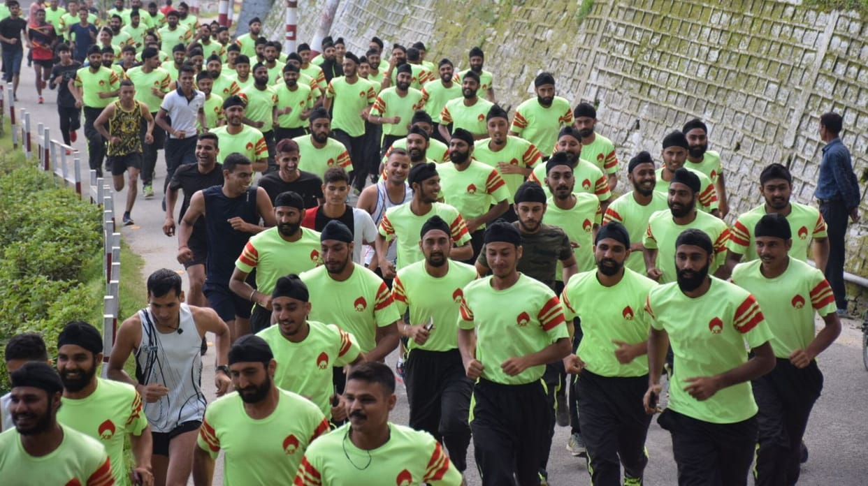 mini marathon organised