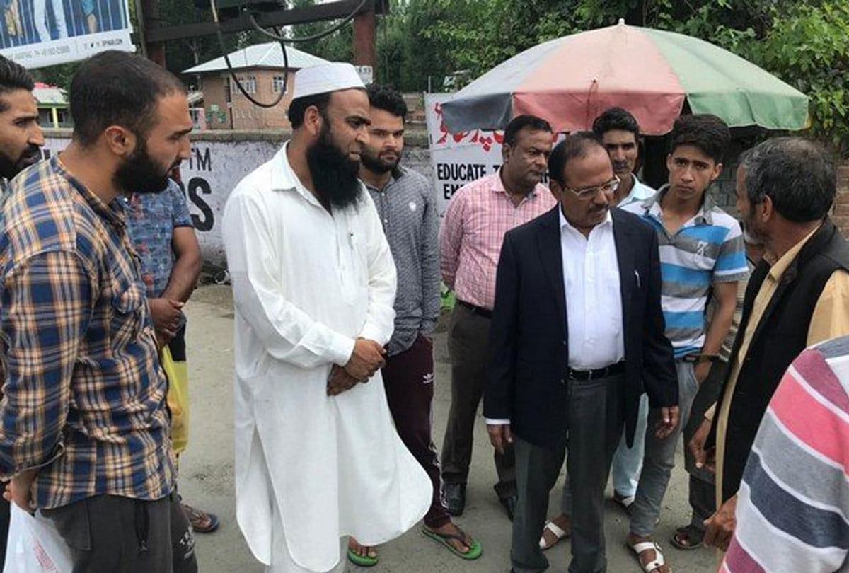 ajit doval latest photos from kashmir