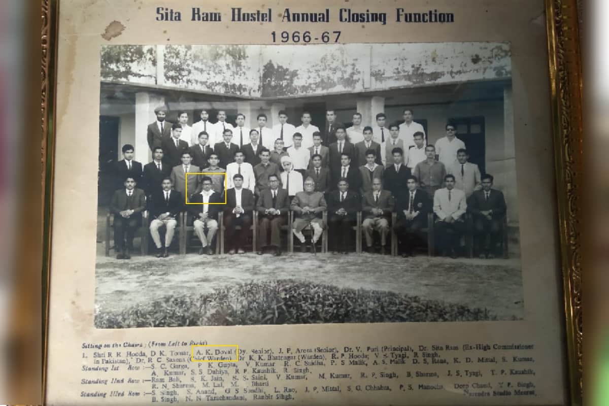 NSA Ajit Doval is an alumni student of Meerut College Meerut