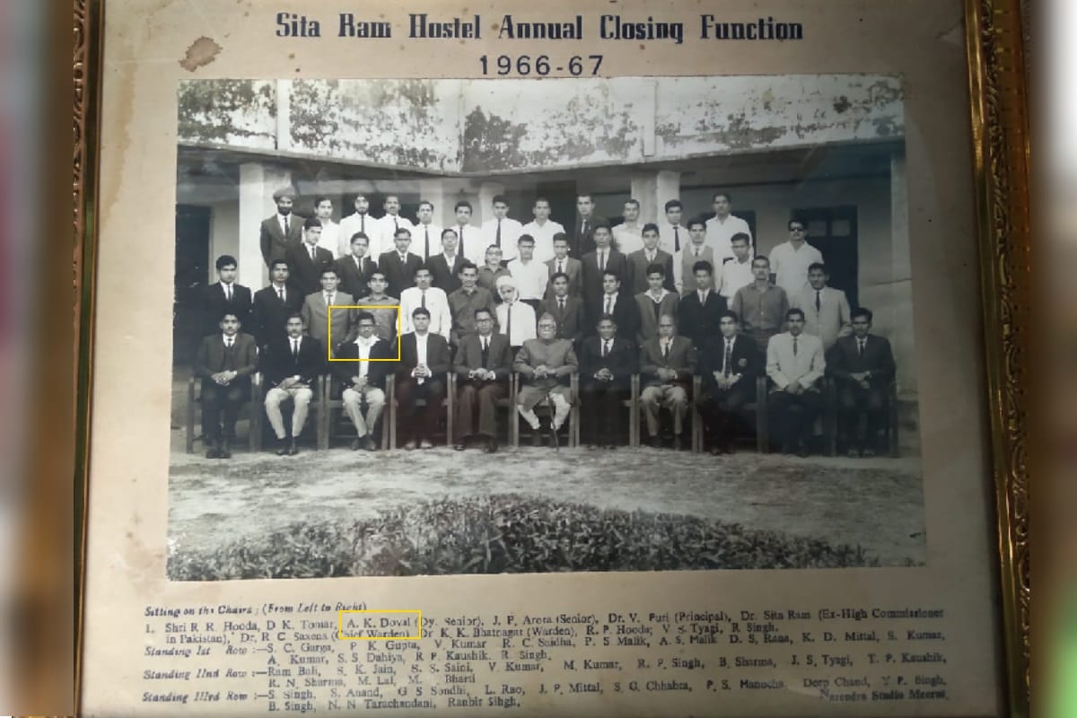 NSA Ajit Doval is an alumni student of Meerut College Meerut