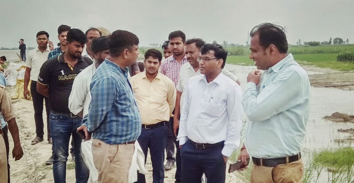 water lavel increase in ganga