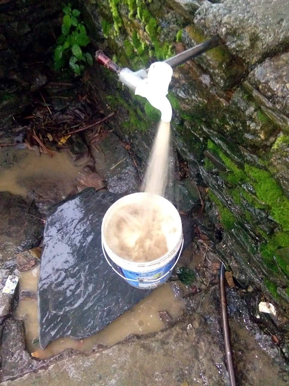 300 families forced to drink contaminated water