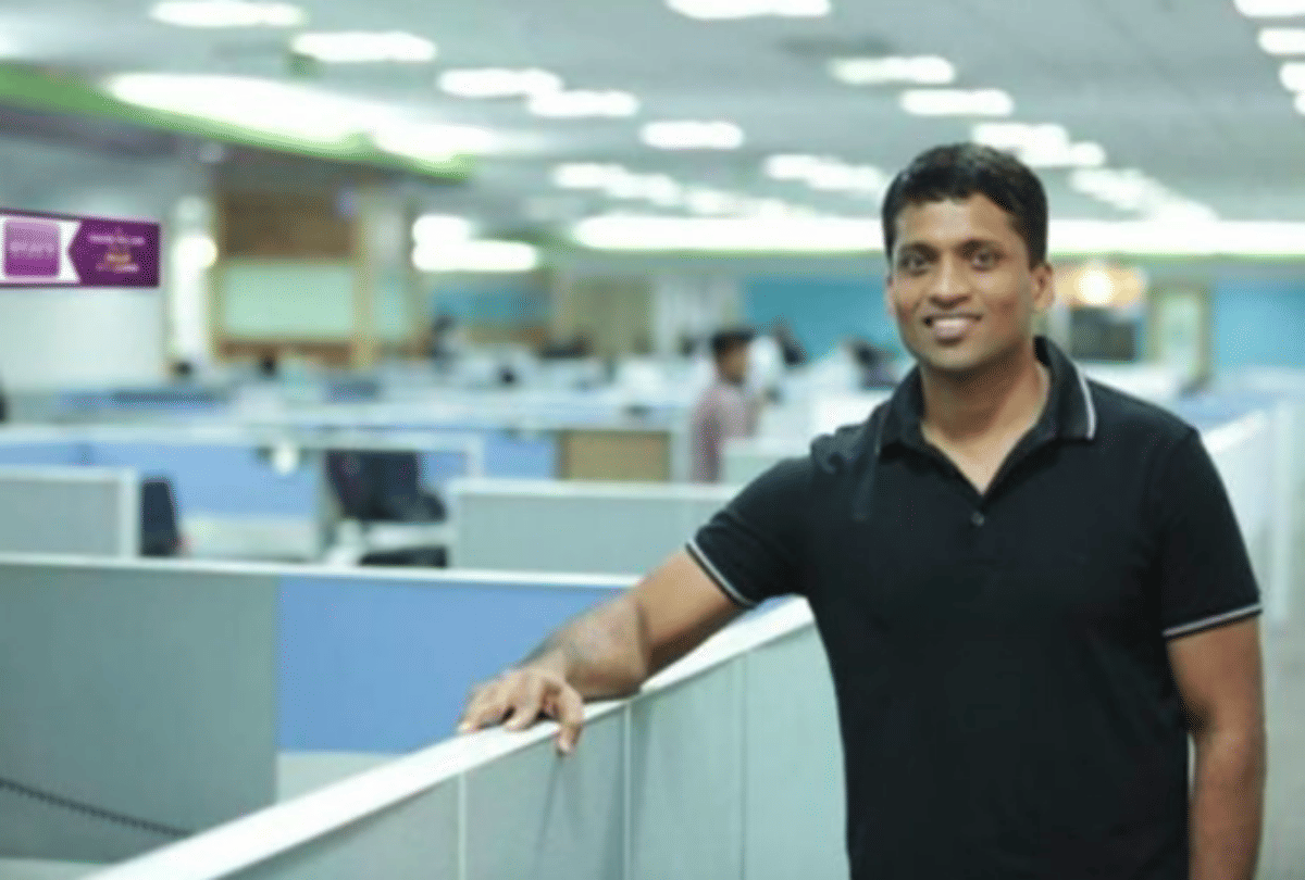 Byjus raises 800 million dollar CEO Raveendran invests 50 percent in funding round