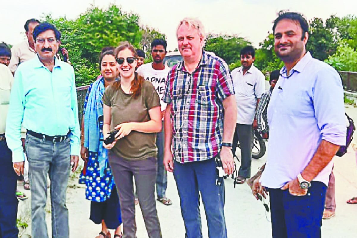 Documentary film will made on contaminated water of Hindon River, American team reached in baghpat