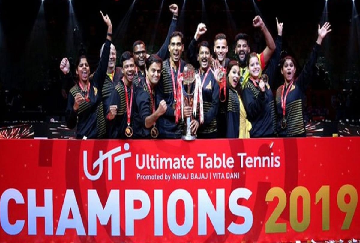 Chennai lions defeated Dabang Delhi to become ultimate table tennis 2019 champion