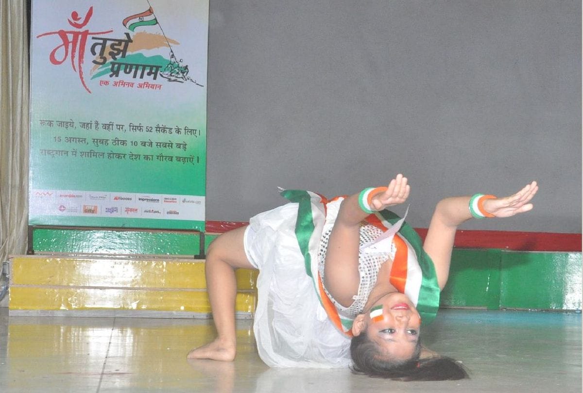 amar ujala maa tujhe pranam agra dance agra semi final audition in agra