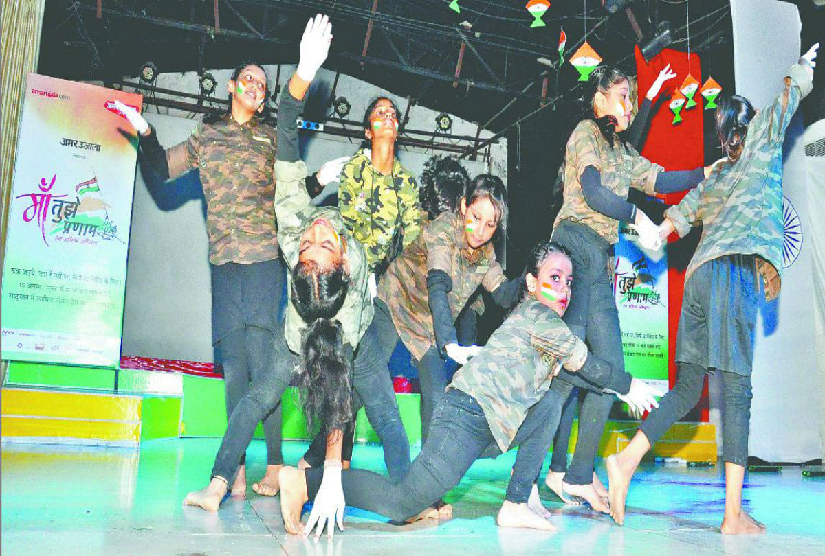 amar ujala maa tujhe pranam agra dance agra semi final audition in agra