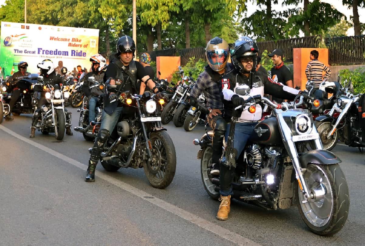 Jashan-e-Azadi Freedom Ride rally host by nehru bal sangh in delhi