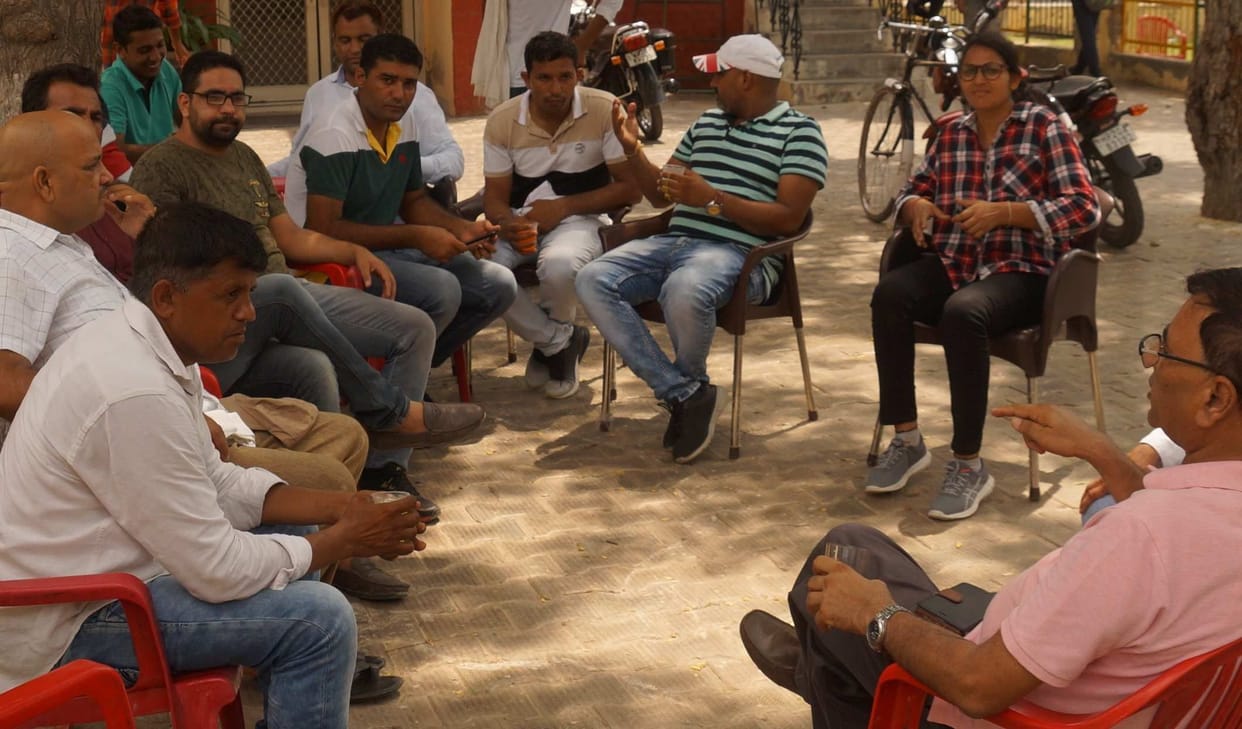 the players kept craving for water and the officers continued to drink cold drink