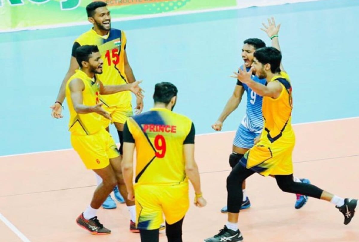 Indian volleyball team losses to china in asian under 23 volleyball championship