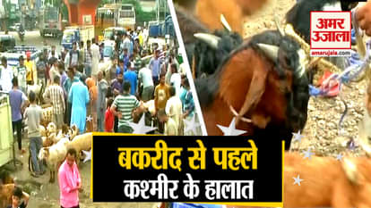 Eid celebrated in jammu and Kashmir know what are the current conditions now